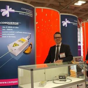 Messestand Photonics West 2013